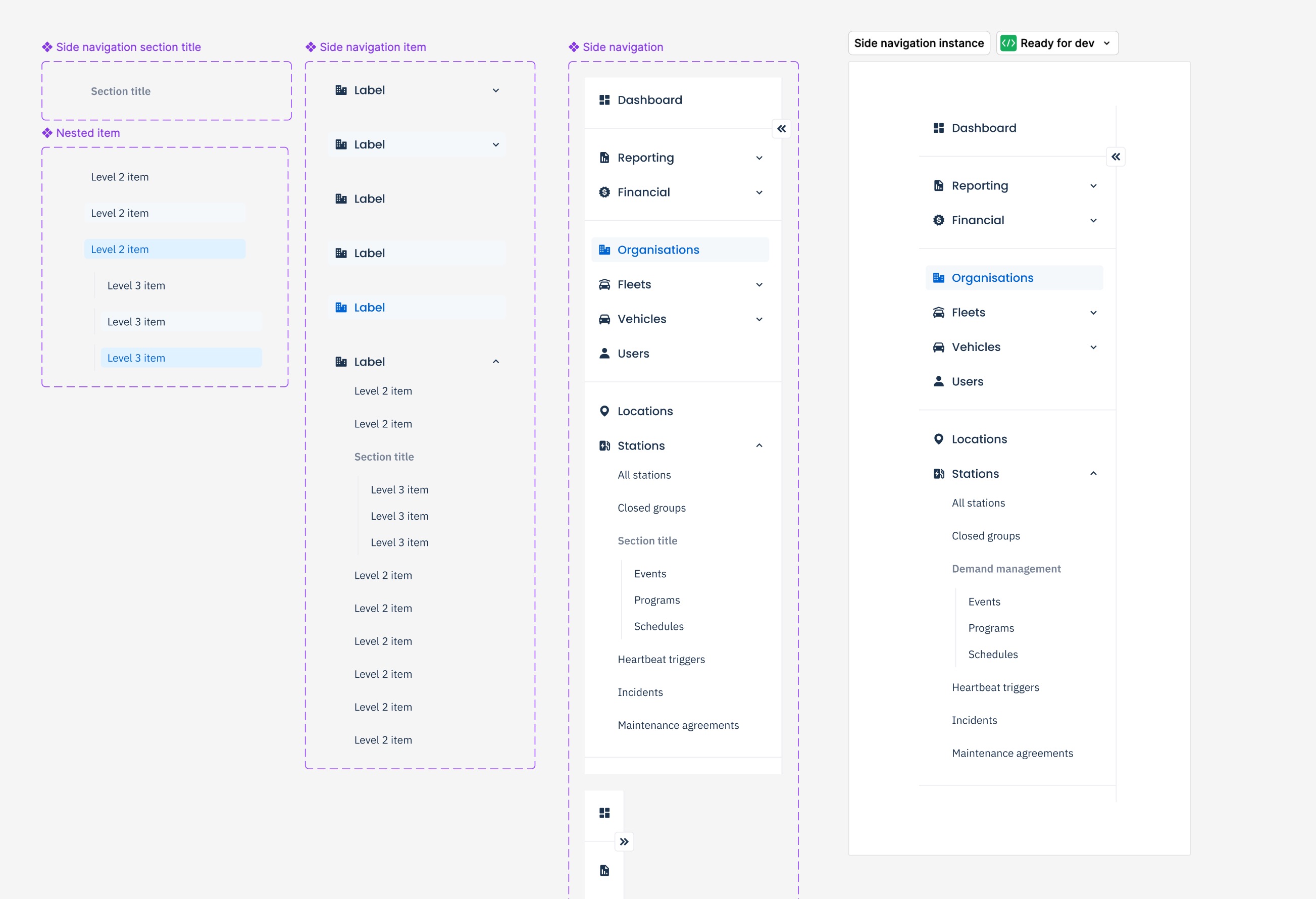 Updated navigation